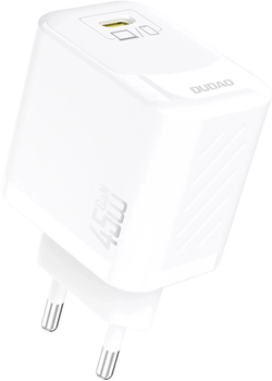 Ładowarka sieciowa Dudao A28 45W GaN USB-C White (6976625334247)