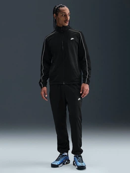 Спортивный костюм мужской Nike M Nk Club Pk Trk Suit HV1444-010 L Черный (0197864122631)