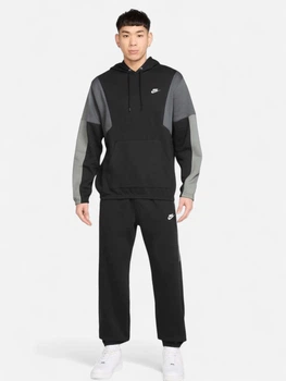 Спортивний костюм на флісі чоловічий Nike M Nk Club Fleece Hded Track Gx HV1165-010 2XL Чорний (0198481632688)