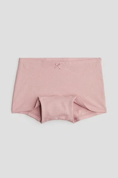 Трусики-боксеры однотонные для девочки H&M 0688916-153 134-140 см (8-10 years) Розовый