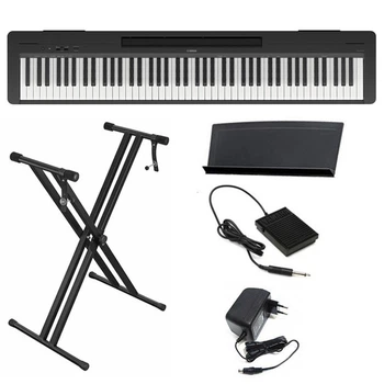 Цифровое пианино Yamaha P-145 (стойка, педаль, пюпитр, блок питания)