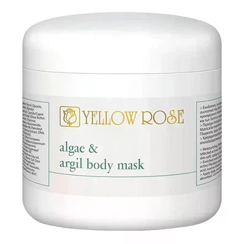 Детокс-маска для тела Yellow Rose с водорослями и глиной Algae & Argil Body Mask 500 мл