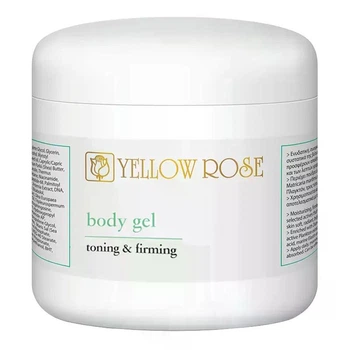 Тонізуючий зміцнювальний гель Yellow Rose для тіла Body Gel 500 мл
