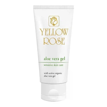 Зволожувальний гель Yellow Rose для обличчя та тіла з алое Aloe Vera Gel 125 мл