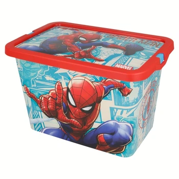 Контейнер для дитячих речей 7 л людина-павук Store Spider-Man 284 г 28,7 х 19,2 х 18,5 см високоякісний пластик