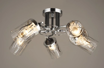 Декоративная люстра VALESO B C1412/5 BK+CH