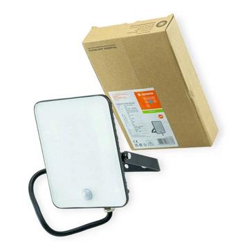 Вуличний прожектор 30W LEDVANCE_FIooD Essetial Sensor 840 BK IP65 датч.руху OSRAM