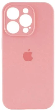 Чохол Silicone Premium case з захистом камери для iPhone 16 Pro Max Full Camera Protective pink 2289