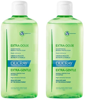 Шампунь Ducray Extra-Gentle Dermo-Protective 2x400 мл (3282779308533)