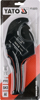 Obcinak do rur PVC YATO 63 mm YT-22273 (5906083064494)