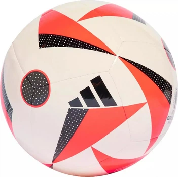 М'яч футбольний Adidas Euro24 Fussballliebe IN9372 розмір 5, біло-червоний