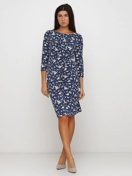 Платье короткое летнее женское Tom Tailor 156806 38 Синее (2200004252582)