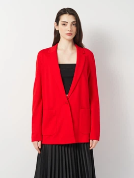 Піджак жіночий United Colors of Benetton 162735 44 Червоний (LV2200004424095)