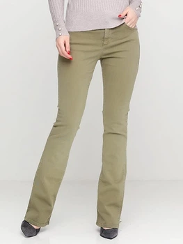 Джинси Кльош жіночі United Colors of Benetton 150284 25 Хакі (2200004109831)