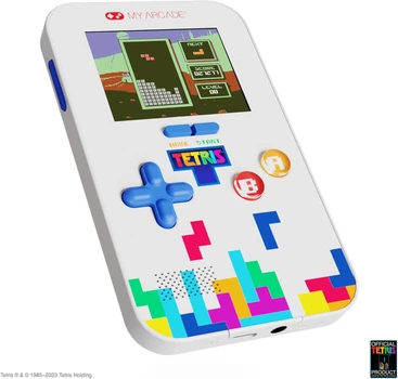Портативная игровая консоль My Arcade Gaming Tetris Classique (+300 бонусных игр) White
