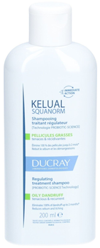 Szampon przeciw łupieżowi tłustemu Ducray Kelual Squanorm Oily Dandruff 200 ml (3282770396423)