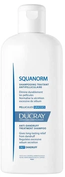 Шампунь проти жирної лупи Ducray Kelual Squanorm Anti-dandruff Oily dandruff 200 мл (3282770037586)