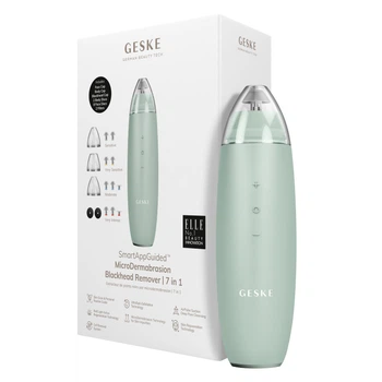 Мікродермабразійний пристрій для видалення чорних цяток GESKE MicroDermabrasion Blackhead Remover green (HB0568)
