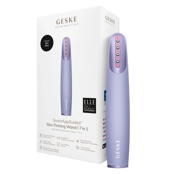 Пристрій для зміцнення і тонізації шкіри обличчя GESKE Skin Firming Wand 7в1 purple, One Size