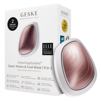 Ультразвукова маска тепло та холод GESKE Sonic Warm&Cool Mask starlight (HB0099)
