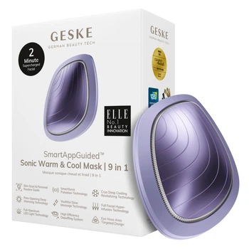 Ультразвукова маска тепло та холод GESKE Sonic Warm&Cool Mask purple (HB0101)