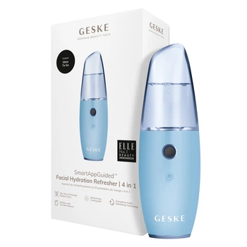 Зволожувач для шкіри обличчя GESKE Facial Hydration Refresher 4 in 1 aquamarine (HB0160)