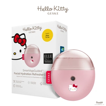 Електронний освіжувач для зволоження обличчя GESKE Facial Hydration Refresher by Hello Kitty pink (HB0254)