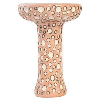 Чаша Etna Phunnel Dot Glaze Coral