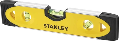 Рівень Stanley TORPEDO 250 мм, 3 капсули, магніти (0-43-511)