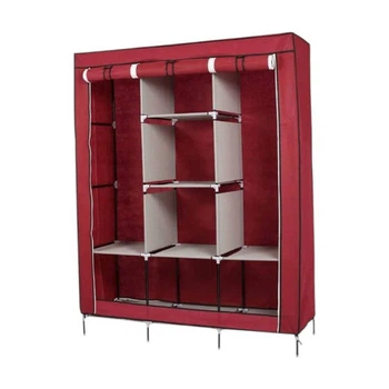 Шкаф для одежды тканевый Multifunctional Storage Wardrobe Красный