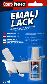 Emalia lakiernicza do renowacji koloru Corro Protect 448 termoodporny 20 ml Biały (7314890004486)