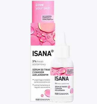 Сыворотка с азелаиновой кислотой ISANA Azelain Serum 30 мл