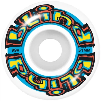 Колеса для скейтборда BLIND OG Stretch White/blue 52mm