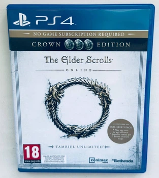 Диск для PlayStation 4 - The Elder Scrolls Online Crown Edition, английская версия, Б/У