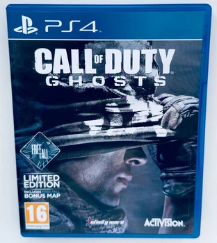 Диск для PlayStation 4 - Call of Duty Ghosts Limited Edition, английская версия, Б/У