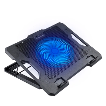 Підставка для ноутбука з активним охолодженням 2 USB 1 кулер Black MLT S33P4X