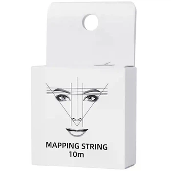 Нить для разметки бровей Customs Mapping String, 10 м Белая