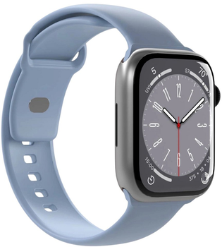 Pasek Puro Sport Nylon Strap do Apple Watch 38/40/41 mm 2 szt. Light Blue (8018417442421)