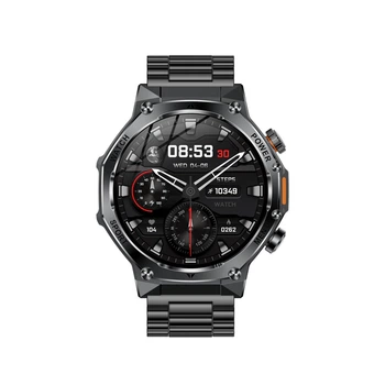Наручний розумний годинник Modfit Titan-X Black Steel міцний