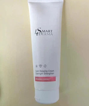 Зміцнювальний нічний крем для чутливої та куперозної шкіри Smart4Derma Redness Correct 230мл