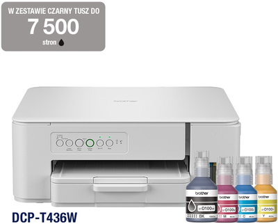 Urządzenie wielofunkcyjne Brother DCP-T436W InkBenefit (DCPT436WYJ1)