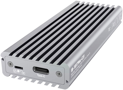 Kieszen zewnetrzna Icy box Raidsonic M.2 NVMe SSD USB 3.1 (Gen 2) Type-C (IB-1817Ma-C31) (6061225080686) - Outlet
