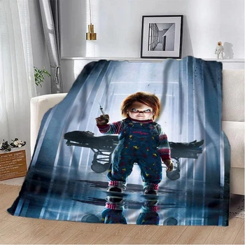 Плед 3D Кукла Чаки 10581 135х160 см