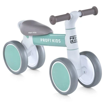 Беговел детский Profi Kids MBB-1014-3 6 дюймов бирюзовый
