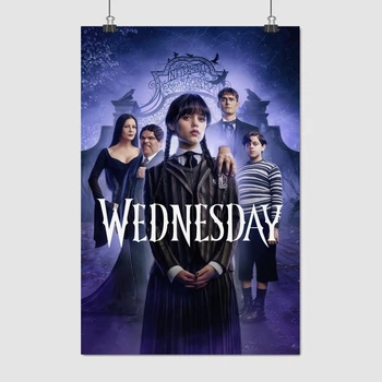 Постер Венздей, Wednesday (2025), сериал, A3 42×28 см (id7048)