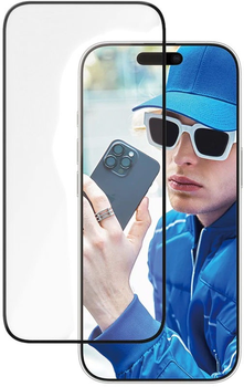 Захисне скло PanzerGlass Screen Protector Aluminum Frame для Apple iPhone 16 Pro Ultra-Wide Fit (5715685002267)