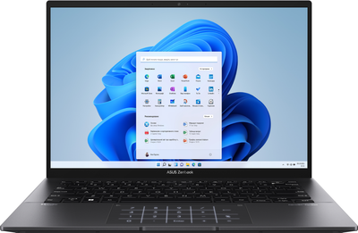 Ноутбук ASUS Zenbook 14 UM3402YA-KP753W ( 90NB0W95-M01D80) Jade Black
