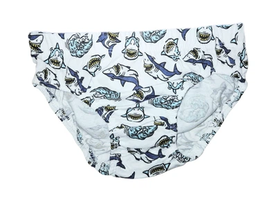 Трусики слипы для мальчика Primark акула BDO93320 128 см (7-8 years) Белый