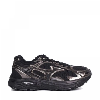 Чоловічі кросівки Mizuno Racer S Black/Metallic Gray 42,5 Чорний D1GH223521