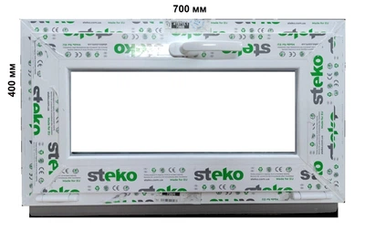Bікно Steko 700х400 мм на 2-скла/аргон. AXOR